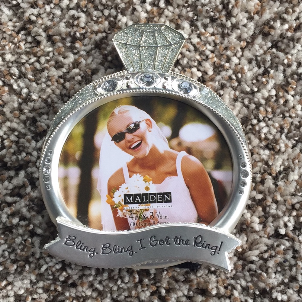 Engagement photo frame. NWOT